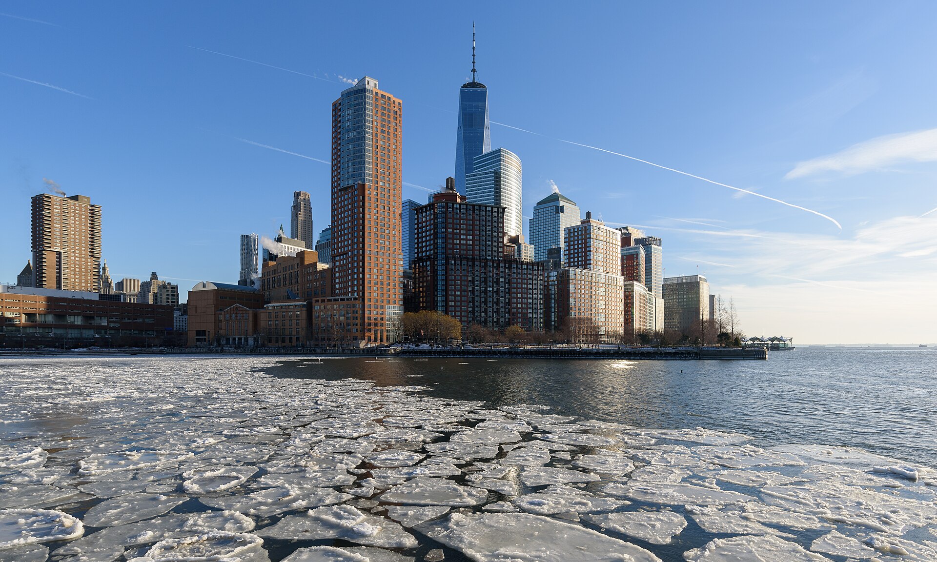 New York and New Jersey cityscape